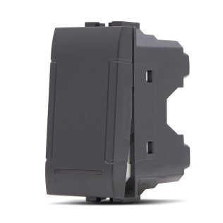 Deviatore unipolare (16a-250v) art 803n nero -