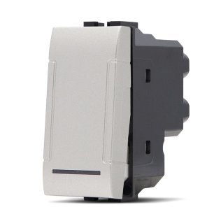 Invertitore unipolare (16a-250v) t1 804a alluminio