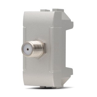 Presa satellitare t1 825a 1p alluminio