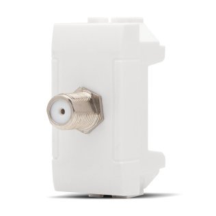 Presa satellitare art 825b 1p bianco