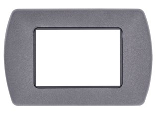 Placca metallo t1 8803-30 3p antracite metallizzat