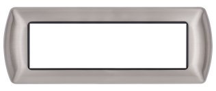 Placca metallo t1 8807-05 7p argento