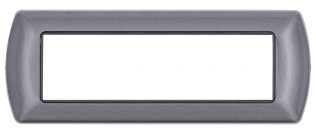 Placca metallo t1 8807-26 7p antracite