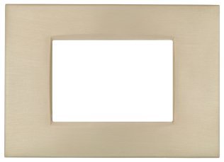 Placca metallo t4 cbm7003-6 3p champagne