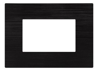 Placca tecnopol. spazz. m5003sl-2 joy 3p nero