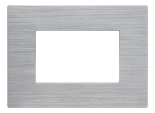 Placca tecnopol. spazz. m5003sl-9 joy 3p silver