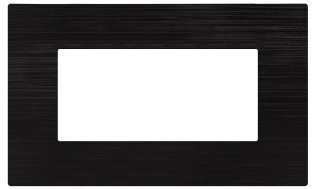 Placca tecnopol. spazz. m5004sl-2 joy 4p nero