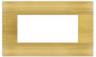 Placca tecnopol. spazz. m5004sl-5 joy 4p oro