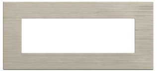 Placca tecnopol. spazz. m5006sl-4 joy 6p sabbia