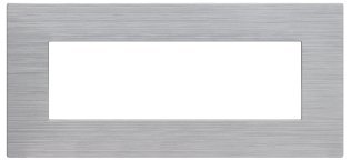 Placca tecnopol. spazz. m5006sl-9 joy 6p silver