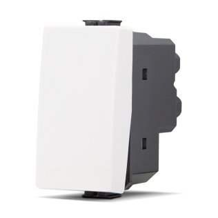 Invertitore unipolare (16a-250v) joy 504b bianco