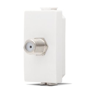 Presa satellitare joy 525b 1p bianco