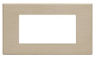 Placca tecnopol. spazz. 8004sl-13 art 4p champagne