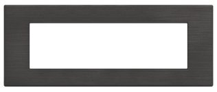 Placca tecnopol. spazz. 8007sl-24 art 7p antracite