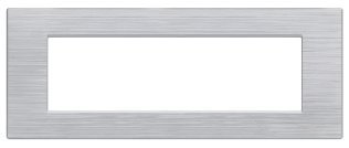 Placca tecnopol. spazz. 8007sl-9 art 7p silver