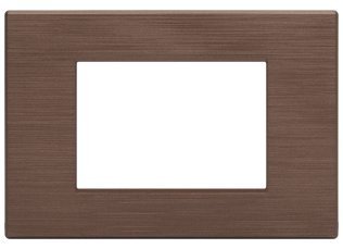 Placca tecnopol. spazz. m6003sl-14 gem 3p bronzo