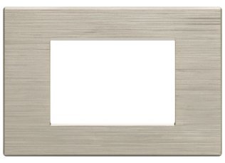 Placca tecnopol. spazz. m6003sl-4 gem 3p sabbia