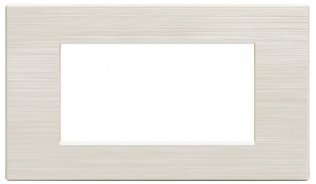 Placca tecnopol. spazz. m6004sl-21 gem 4p perla