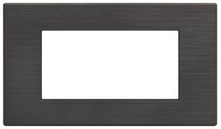 Placca tecnopol. spazz. m6004sl-24 gem 4p antracit