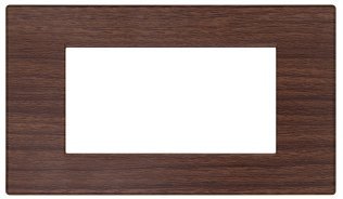 Placca tecnopol. spazz. m6004sl-3 gem 4p ciliegio