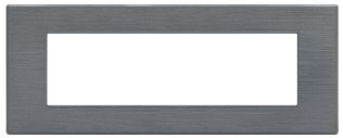 Placca tecnopol. spazz. m6007sl-8 gem 7p grigio