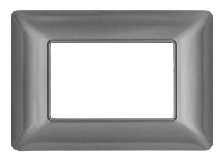 Placca tecnopol. t3 m8003-11 3p grigio scuro