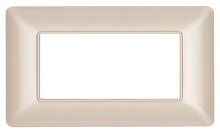 Placca tecnopol. t3 m8004-07 4p champagne