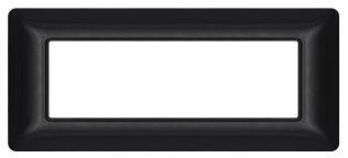 Placca tecnopol. t3 m8007-02 6p nero