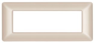 Placca tecnopol. t3 m8007-07 6p champagne