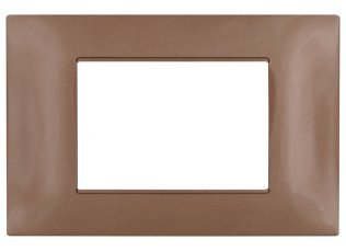 Placca tecnopol. gem 6003-14 3p rame