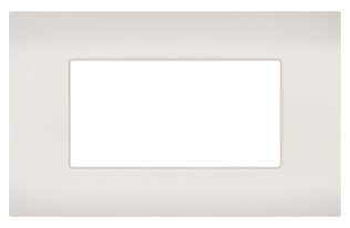 Placca tecnopolimero sun-t5 4p r9004-2 nero