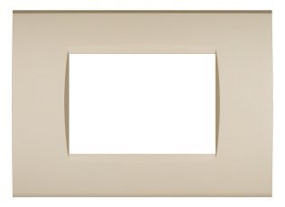 Placca soft-touch art-t1 3p 8003st-5 champagne