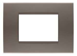 Placca soft-touch art-t1 3p 8003st-7 tortora