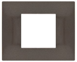 Placca tecnopol. t2 6002-07 2p bronzo