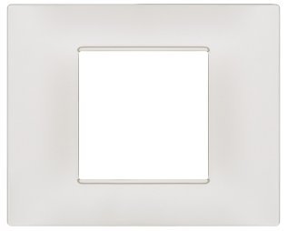 Placca tecnopol. t2 6002-21 2p perla