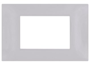 Placca tecnopol. gem 6003-04 3p grigio chiaro
