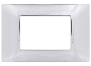 Placca tecnopol. gem 6003-06 3p cromo