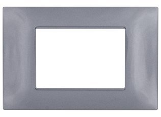 Placca tecnopol. gem 6003-08 3p grigio scuro