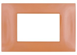 Placca tecnopol. t2 6003-16 3p arancio
