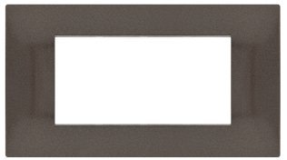 Placca tecnopol. t2 6004-07 4p bronzo