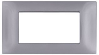 Placca tecnopol. t2 6004-20 4p platino