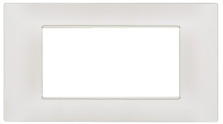 Placca tecnopol. t2 6004-21 4p perla