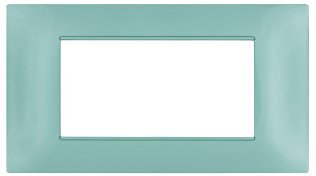 Placca tecnopol. t2 6004-23 4p acquamarina