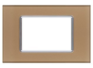 Placca vetro gem 6003bl-4 3p oro