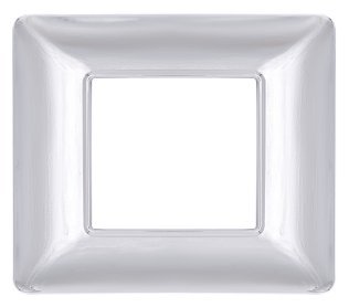 Placca tecnopol. t3 5002-04 2p argentocrom