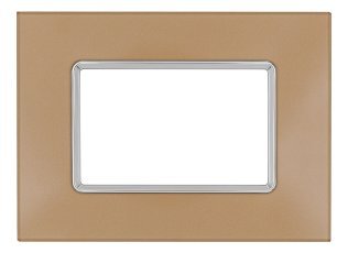 Placca vetro joy 5003bl-4 3p oro
