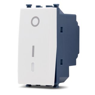 Interruttore bipolare sun-t5 902b bianco