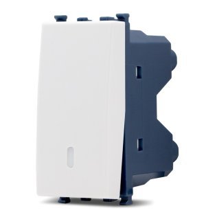 Deviatore unipolare sun-t5 903b bianco