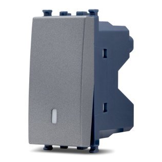 Pulsante unipolare sun-t5 905g grigio