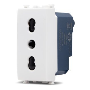 Presa bivalente sun-t5 918b bianco